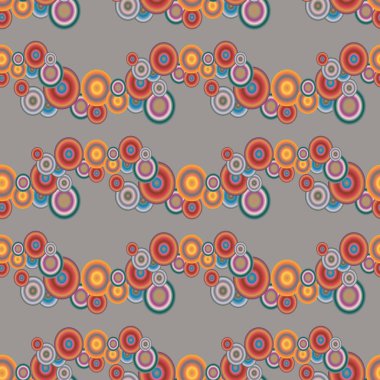 soyut geometrik renkli Dikişsiz desen arka plan için vektör çizim