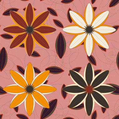 vektör çizim arka planı için seamless modeli   