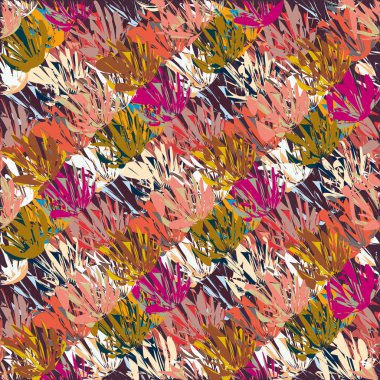 soyut dikişsiz desen, vektör illüstrasyonu