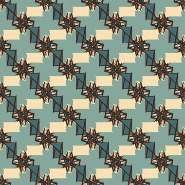 soyut geometrik Dikişsiz desen arka planı için. 