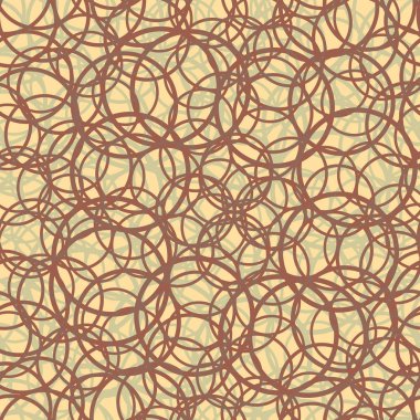 Daireler için arka plan ile Seamless modeli. vektör çizim