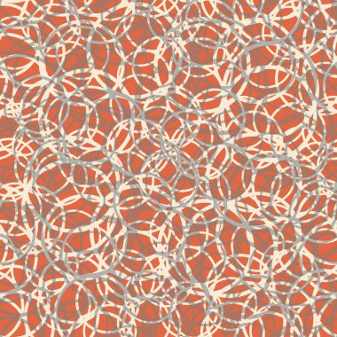 Daireler için arka plan ile Seamless modeli. vektör çizim