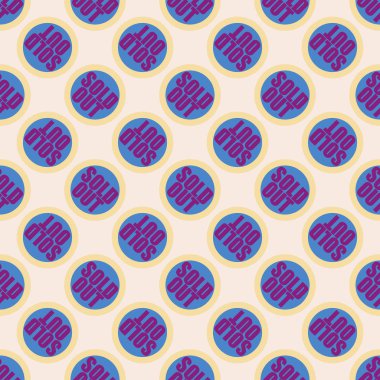 Dikişsiz desen, vektör çizim sattı