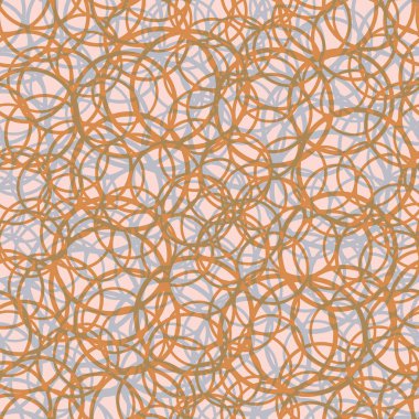 Daireler için arka plan ile Seamless modeli. vektör çizim