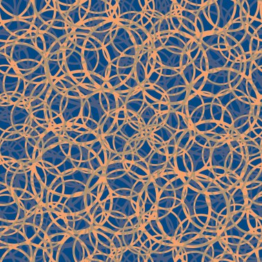 Daireler için arka plan ile Seamless modeli. vektör çizim