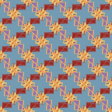 soyut geometrik Dikişsiz desen arka planı için. 