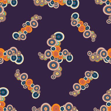 soyut geometrik renkli Dikişsiz desen arka plan için vektör çizim