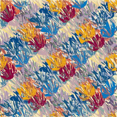 soyut dikişsiz desen, vektör illüstrasyonu