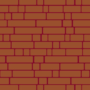 Sorunsuz doku bir tuğla duvar desen arka planı için.