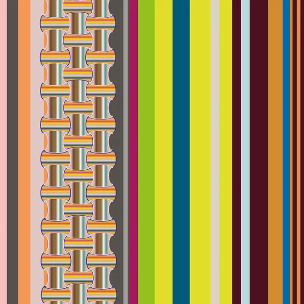 Abstracte Geometrische Kleurrijke Patroon — Stockvector