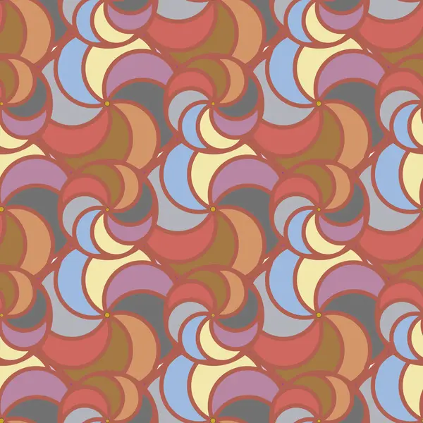 soyut geometrik renk desenli vektör çizimi