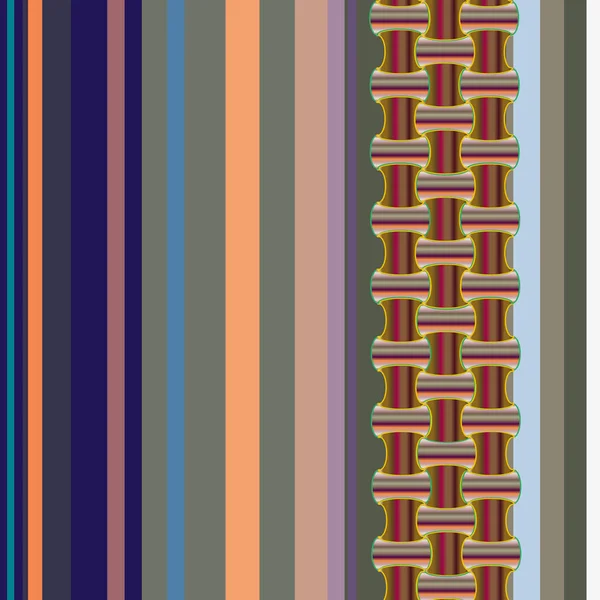 Abstracte Geometrische Kleurrijke Patroon — Stockvector