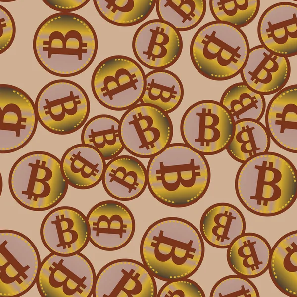 bitcoins parlak parlak pahalı sikkeleri ile Seamless modeli 