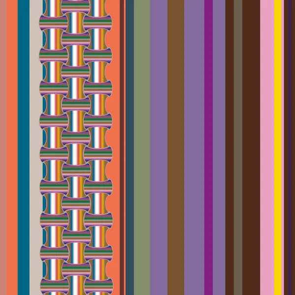 Abstracte Geometrische Kleurrijke Patroon — Stockvector