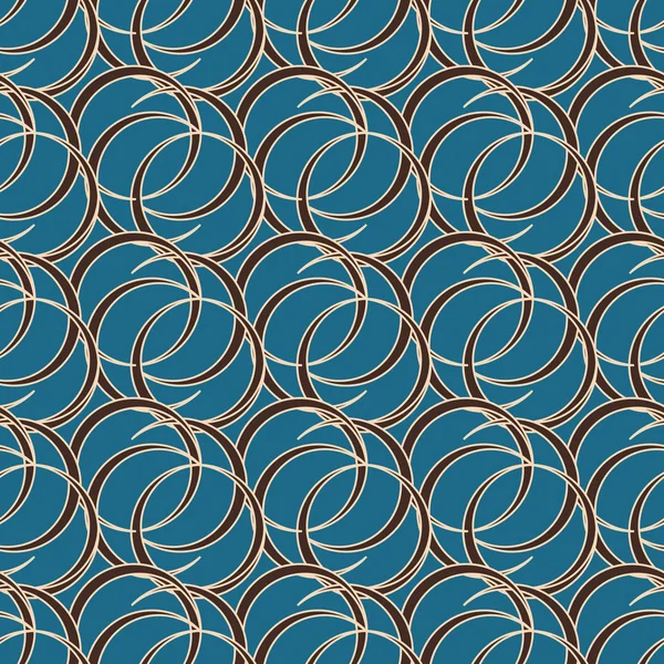 Daireler için arka plan ile Seamless modeli. vektör çizim