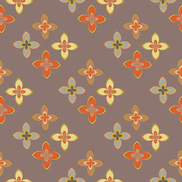  soyut çiçek geometrik Dikişsiz desen arka planı için