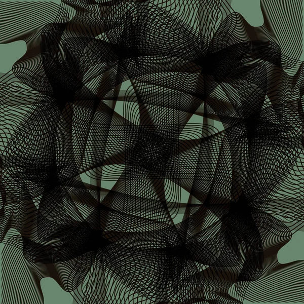 Patrón Entrelazamiento Geométrico Texturizado Abstracto Para Fondo — Vector de stock