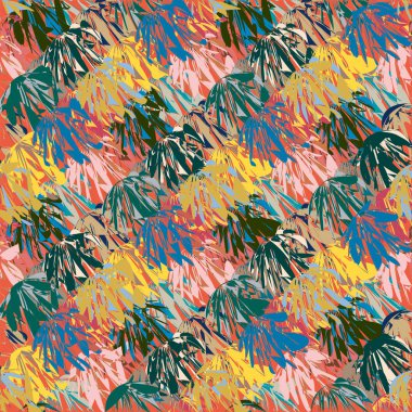 soyut dikişsiz desen, vektör illüstrasyonu