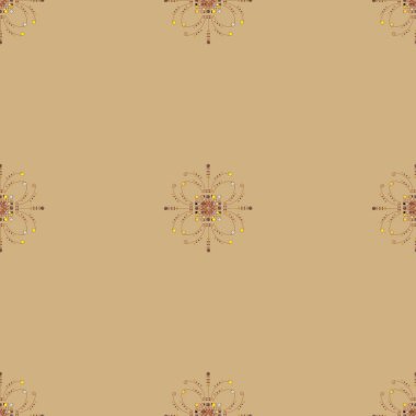 Vintage seamless modeli, vektör çizim 
