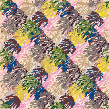 soyut dikişsiz desen, vektör illüstrasyonu