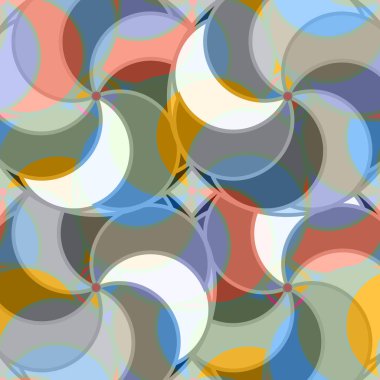 soyut geometrik renk desenli vektör çizimi