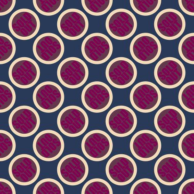 Dikişsiz desen, vektör çizim sattı