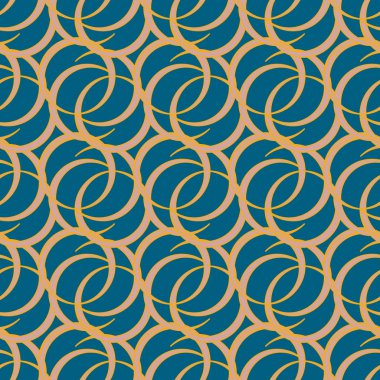 Daireler için arka plan ile Seamless modeli. vektör çizim