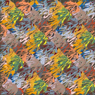 soyut dikişsiz desen, vektör illüstrasyonu