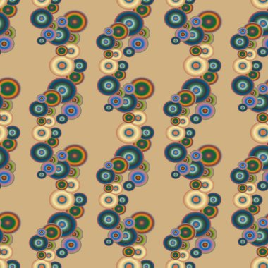 soyut geometrik renkli Dikişsiz desen arka plan için vektör çizim