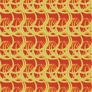 Daireler için arka plan ile Seamless modeli. vektör çizim