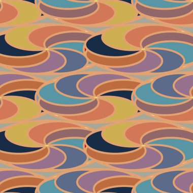 soyut geometrik renk desenli vektör çizimi