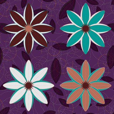 vektör çizim arka planı için seamless modeli   