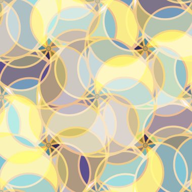 soyut geometrik renk desenli vektör çizimi