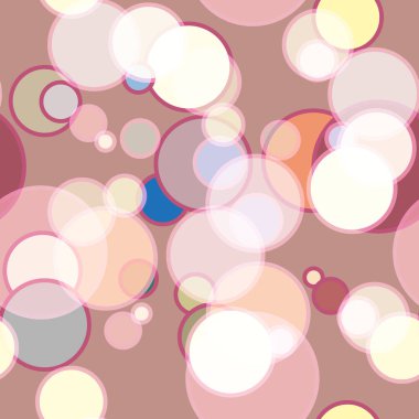 Daireler ile sorunsuz arka plan