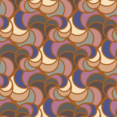 soyut geometrik renk desenli vektör çizimi