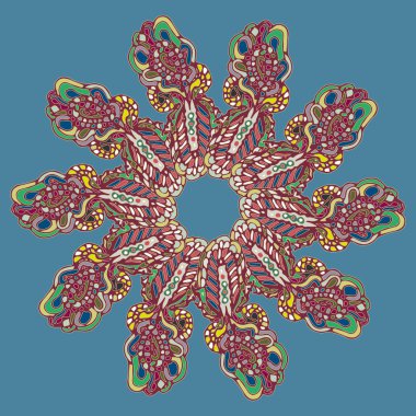 Stil zentangle yeni simetrik mandala doodle ile sanat esin kaynağı oldu. Duvar kağıdı, desen dolgularını, web sayfaları, yüzey dokuları için dekoratif nesne-ebilmek var olmak kullanılmış.