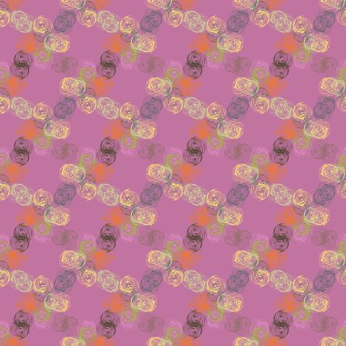 Soyut geometrik renkli seamless modeli, arka plan