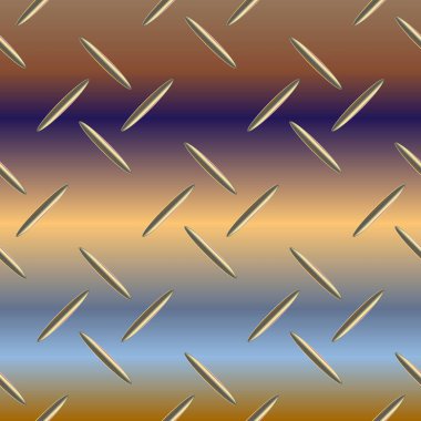 parlayan oluklu demir doku, paslanmaz çelik desen, vektör çizim, kopyalama alanı