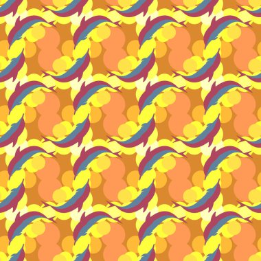 soyut geometrik renkli Dikişsiz desen arka plan için vektör çizim