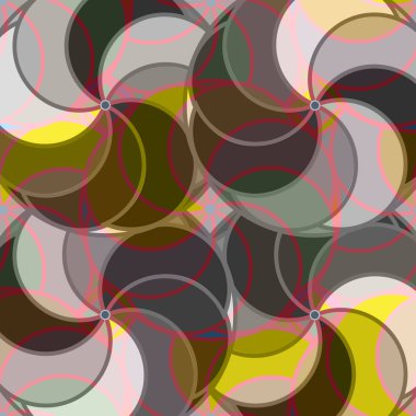 soyut geometrik renk desenli vektör çizimi