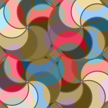 soyut geometrik renk desenli vektör çizimi