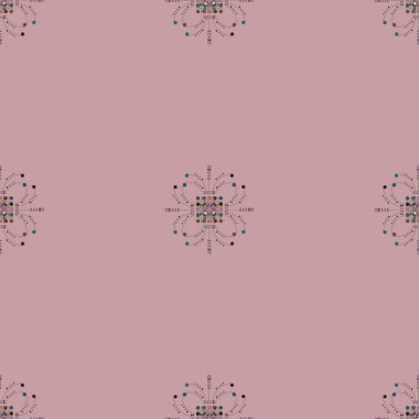 Vintage seamless modeli, vektör çizim 