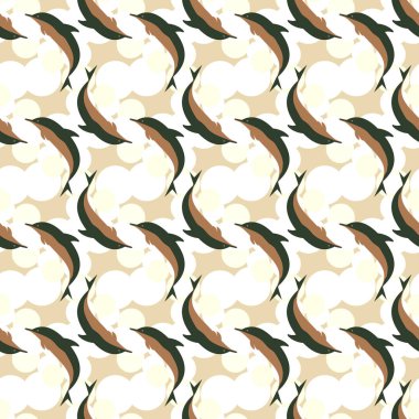 soyut geometrik renkli Dikişsiz desen arka plan için vektör çizim