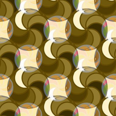 soyut geometrik renk desenli vektör çizimi