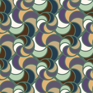 soyut geometrik renk desenli vektör çizimi