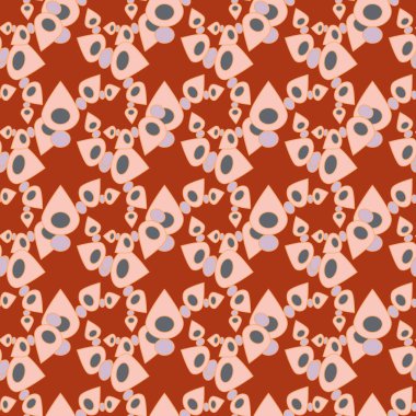 Soyut geo damla şeklindeki PIN arka plan deseni. 