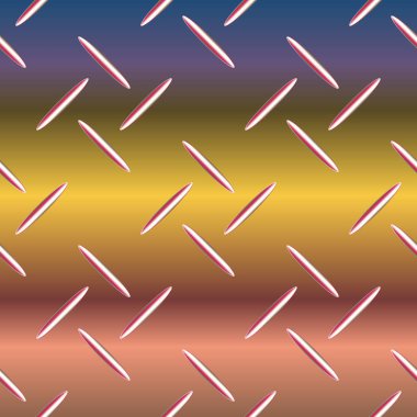 parlayan oluklu demir doku, paslanmaz çelik desen, vektör çizim, kopyalama alanı