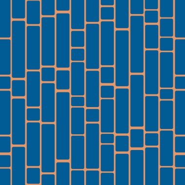 Sorunsuz doku bir tuğla duvar desen arka planı için.