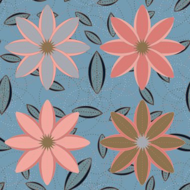 vektör çizim arka planı için seamless modeli   