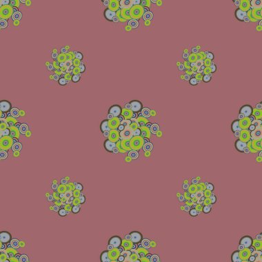 soyut geometrik renkli Dikişsiz desen arka plan için vektör çizim